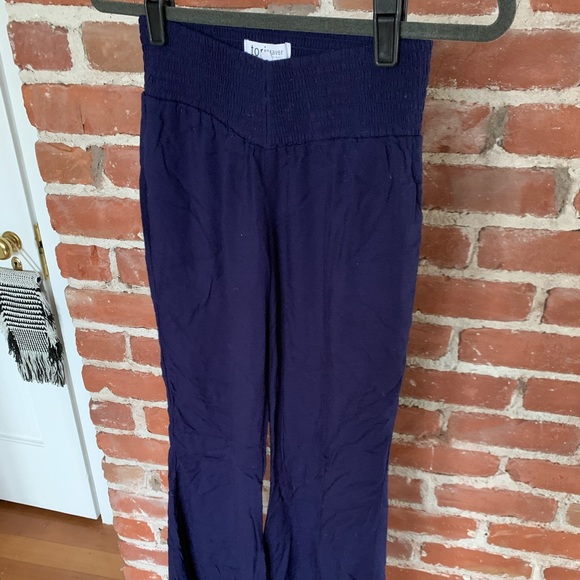 Tori Praver swimwear cover up wide leg pants 1 - Picture 2 of 4